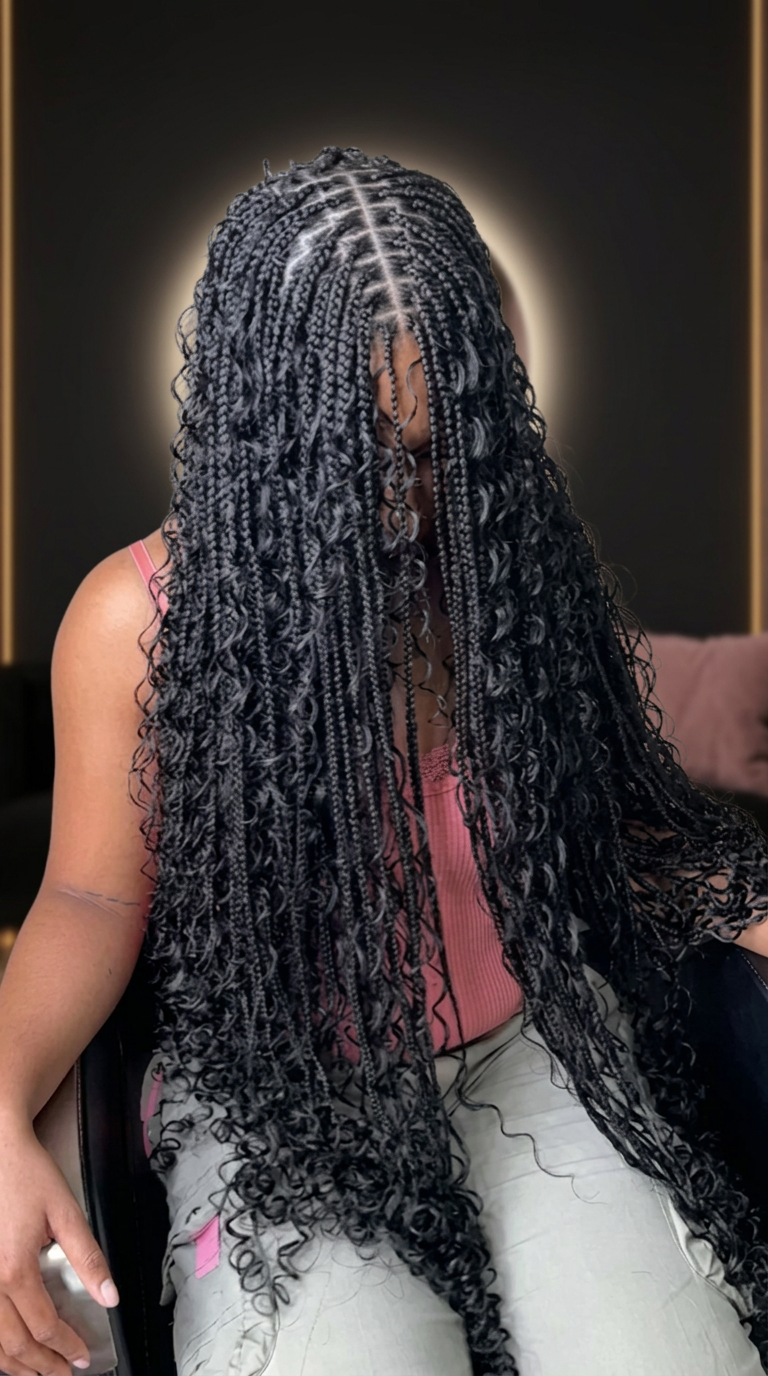 Extra Small Boho Braids