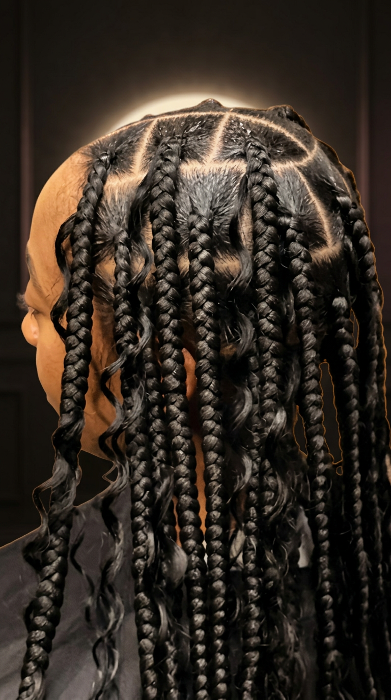 Large Boho Braids