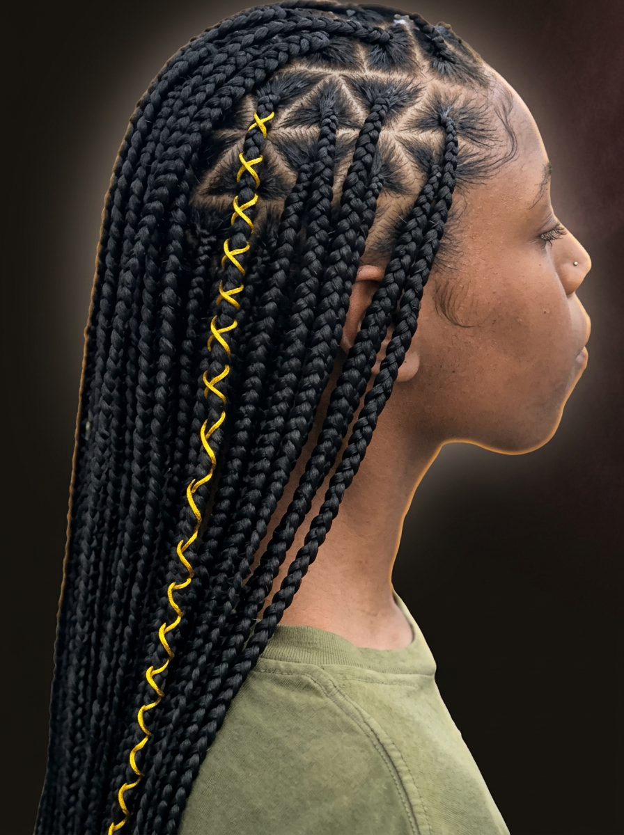 Medium Triangle Braids