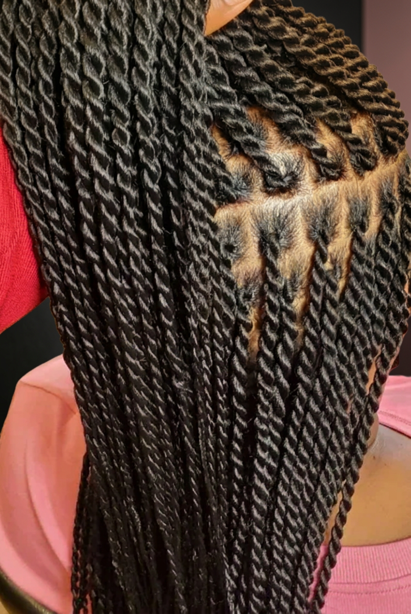 Small Medium Senegalese Twist