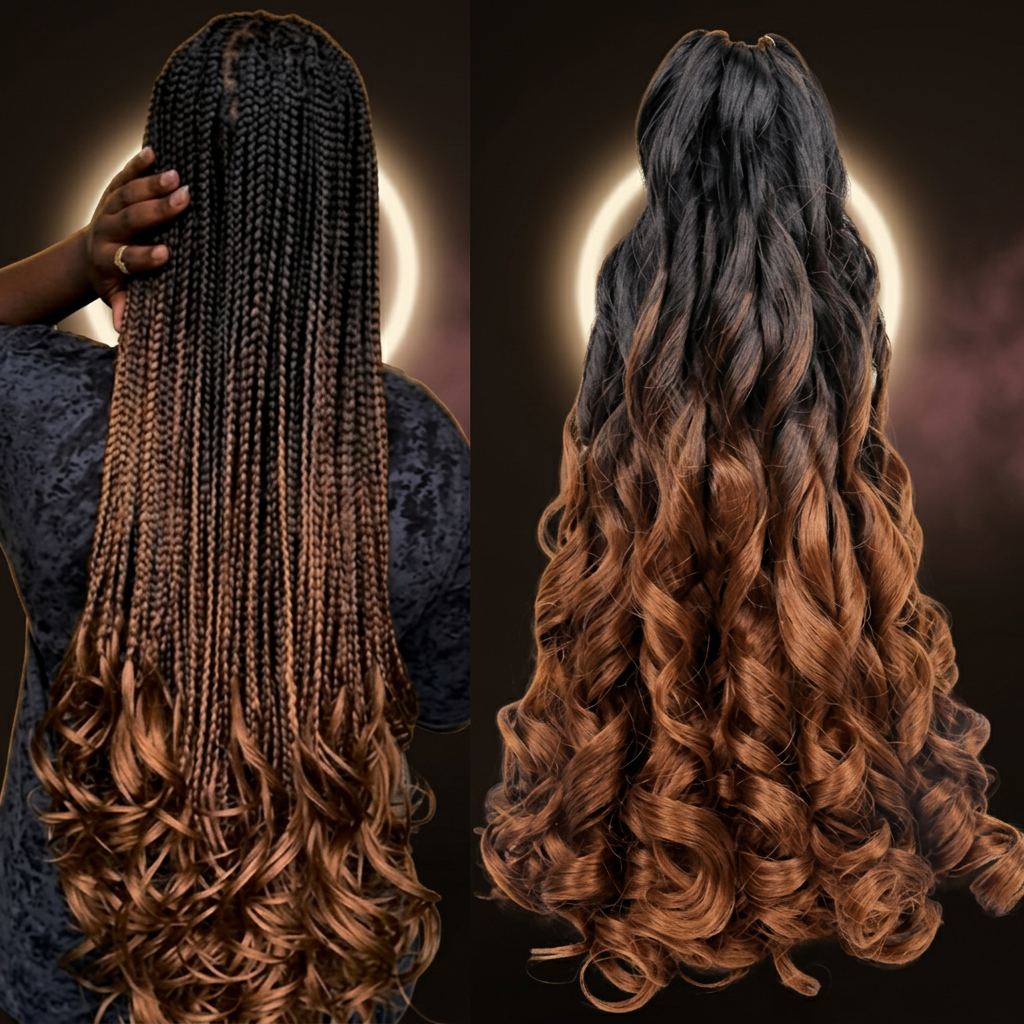 FRENCH CURLS BRAIDS by Next Level Braids